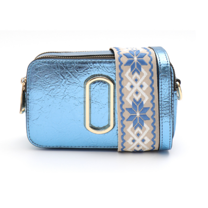VERA MAY BARNABY BLUE VEGAN FASHION HANDBAG