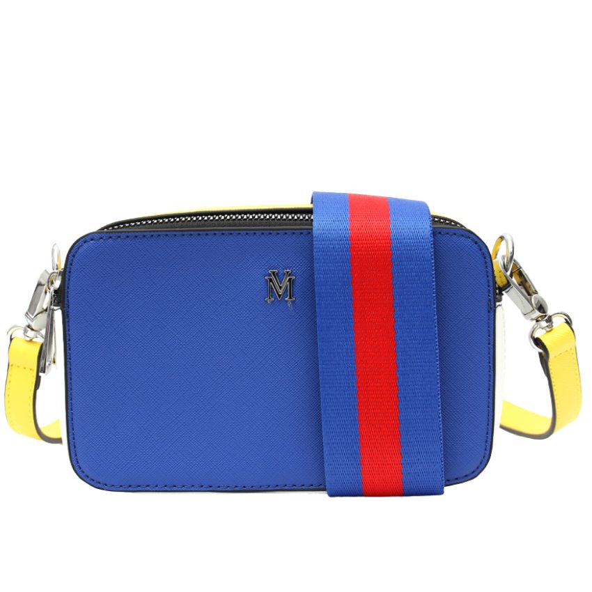 Vera May Barnett Vegan Fashion Blue Handbag