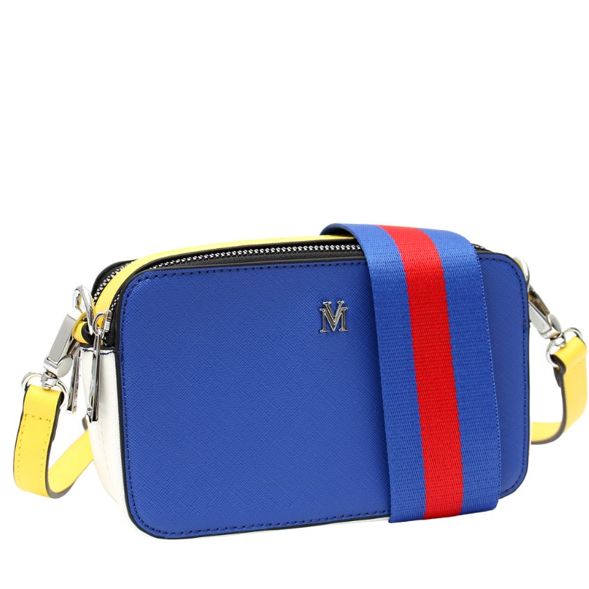Vera May Barnett Vegan Fashion Blue Handbag