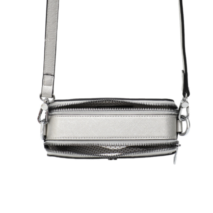 Vera May Barnett Vegan Fashion Silver Handbag