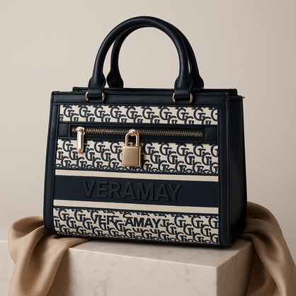 VERA MAY BETTI BLACK VEGAN FASHION HANDBAG