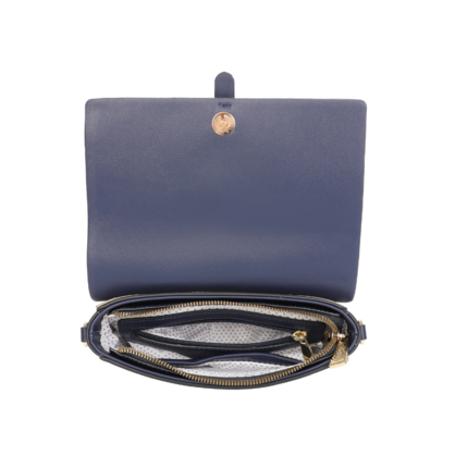 VERA MAY BREE NAVY VEGAN FASHION HANDBAG