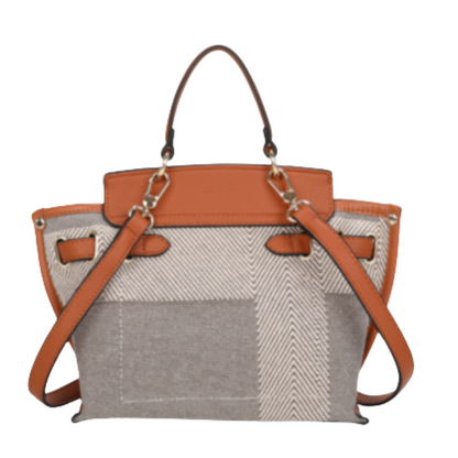 VERA MAY BRIELLA BROWN VEGAN FASHION HANDBAG