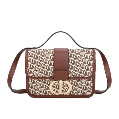 VERA MAY BRODY COFFEE VEGAN FASHION HANDBAG