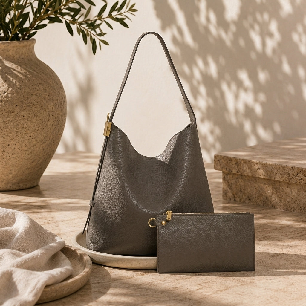 VERA MAY BRIA STONE VEGAN FASHION HANDBAG