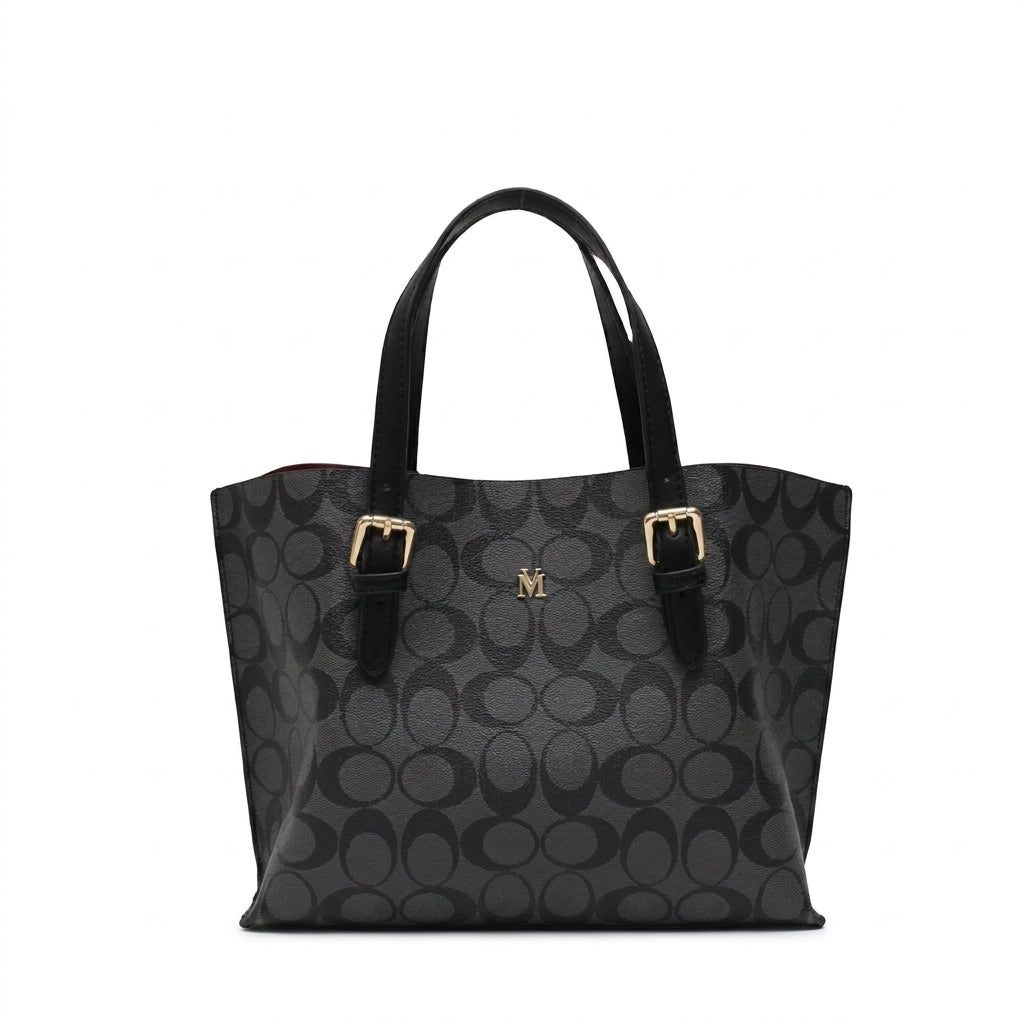 CAMILLA Black - Vegan Leather Bag