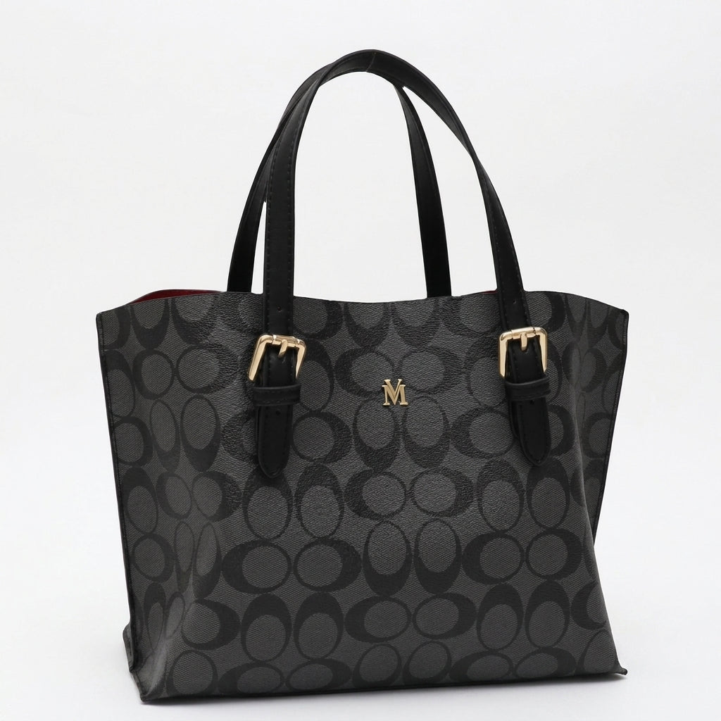 CAMILLA Black - Vegan Leather Bag