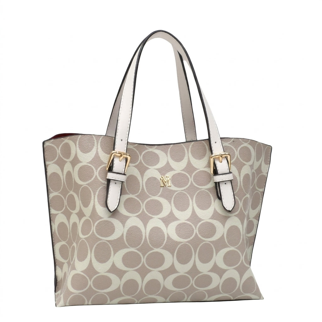CAMILLA Beige - Vegan Leather Bag