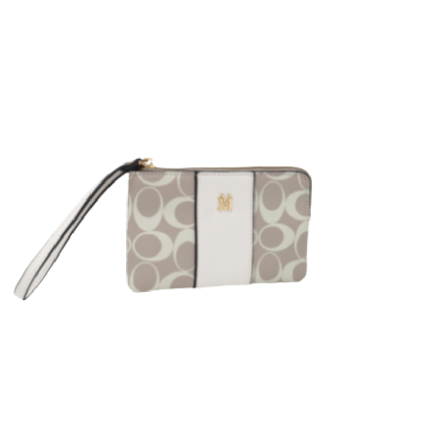 VERA MAY CARTER BEIGE VEGAN LEATHER HANDBAG