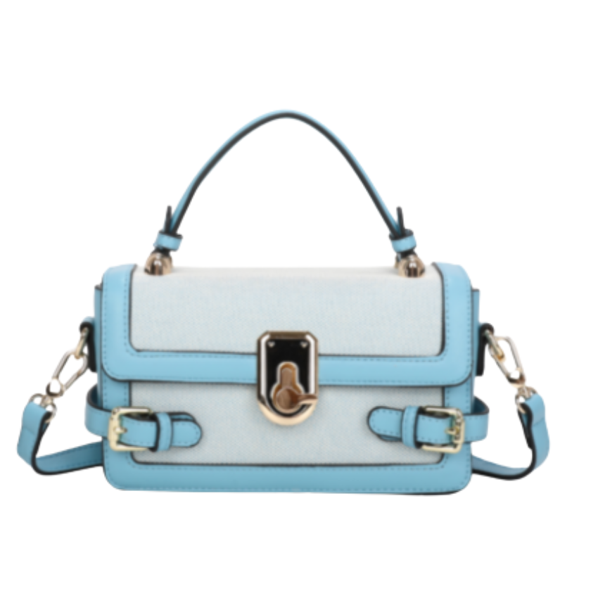 VERA MAY CLARA BLUE VEGAN FASHION HANDBAG