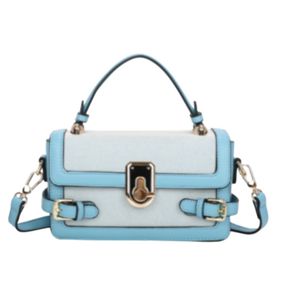 VERA MAY CLARA BLUE VEGAN FASHION HANDBAG