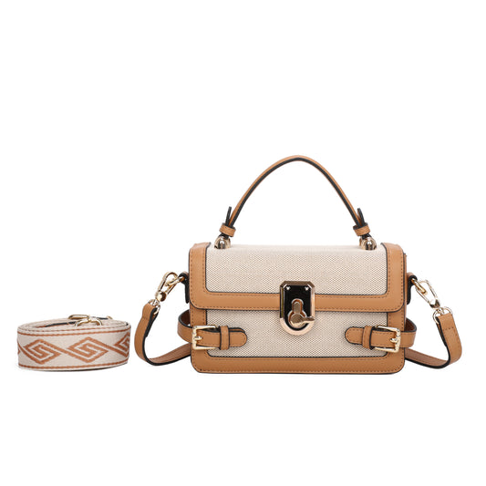 VERA MAY CLARA BROWN VEGAN FASHION HANDBAG