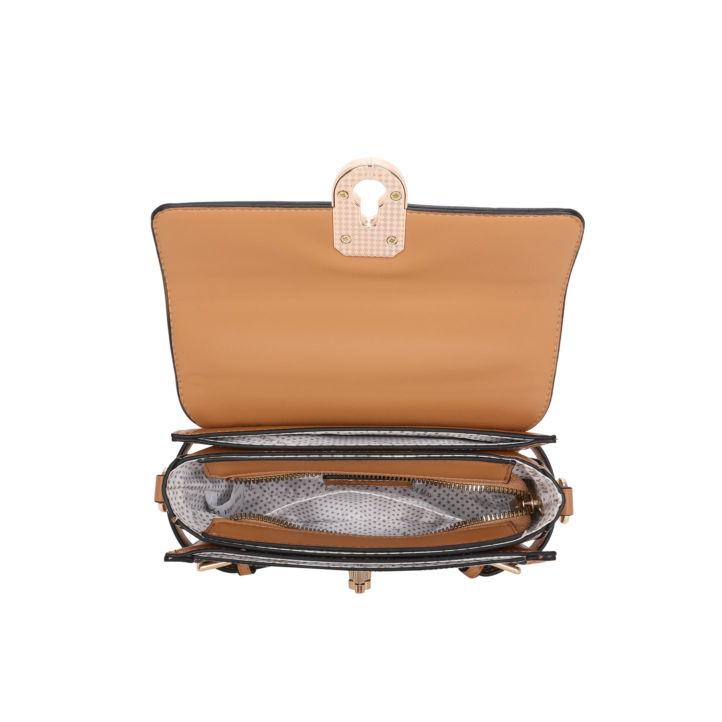 VERA MAY CLARA BROWN VEGAN FASHION HANDBAG
