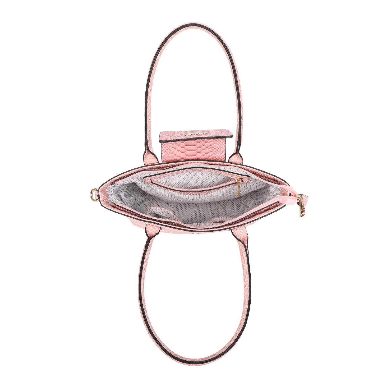 VERA MAY COLTON PINK VEGAN FASHION HANDBAG