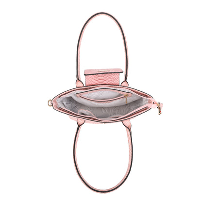 VERA MAY COLTON PINK VEGAN FASHION HANDBAG
