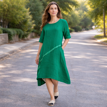 6031 GUCCI ITALIAN LINEN DRESS