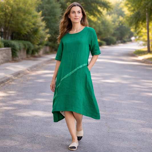 6031 GUCCI ITALIAN LINEN DRESS