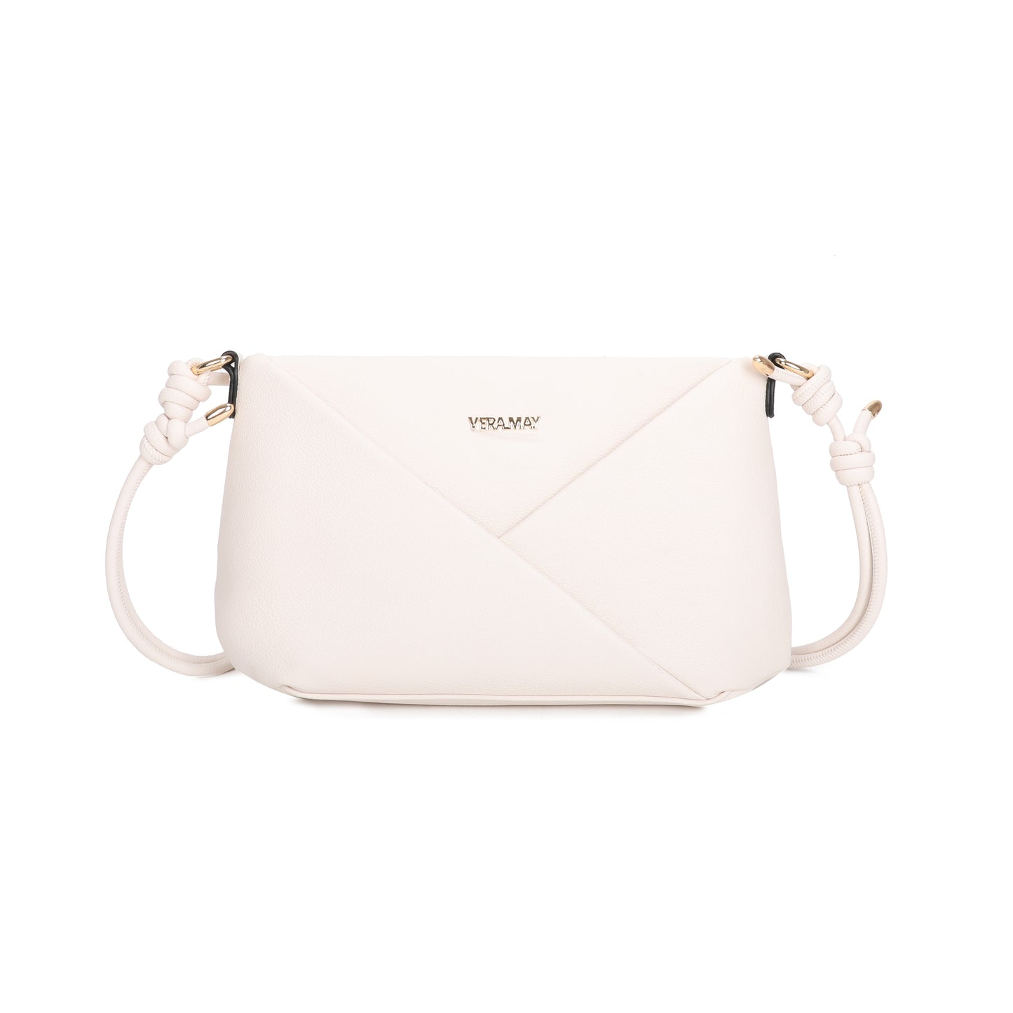 VERA MAY DAKOTA BEIGE VEGAN FASHION HANDBAG