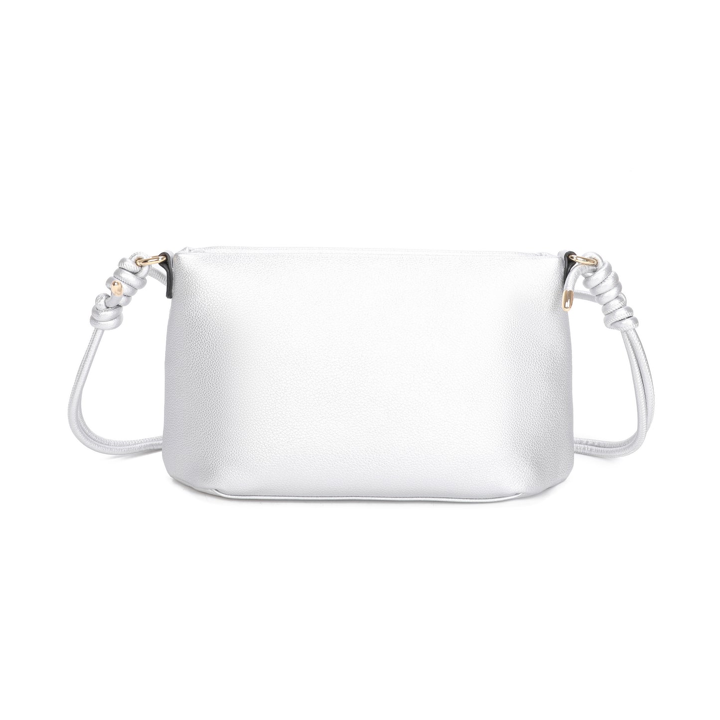 VERA MAY DAKOTA SILVER VEGAN FASHION HANDBAG