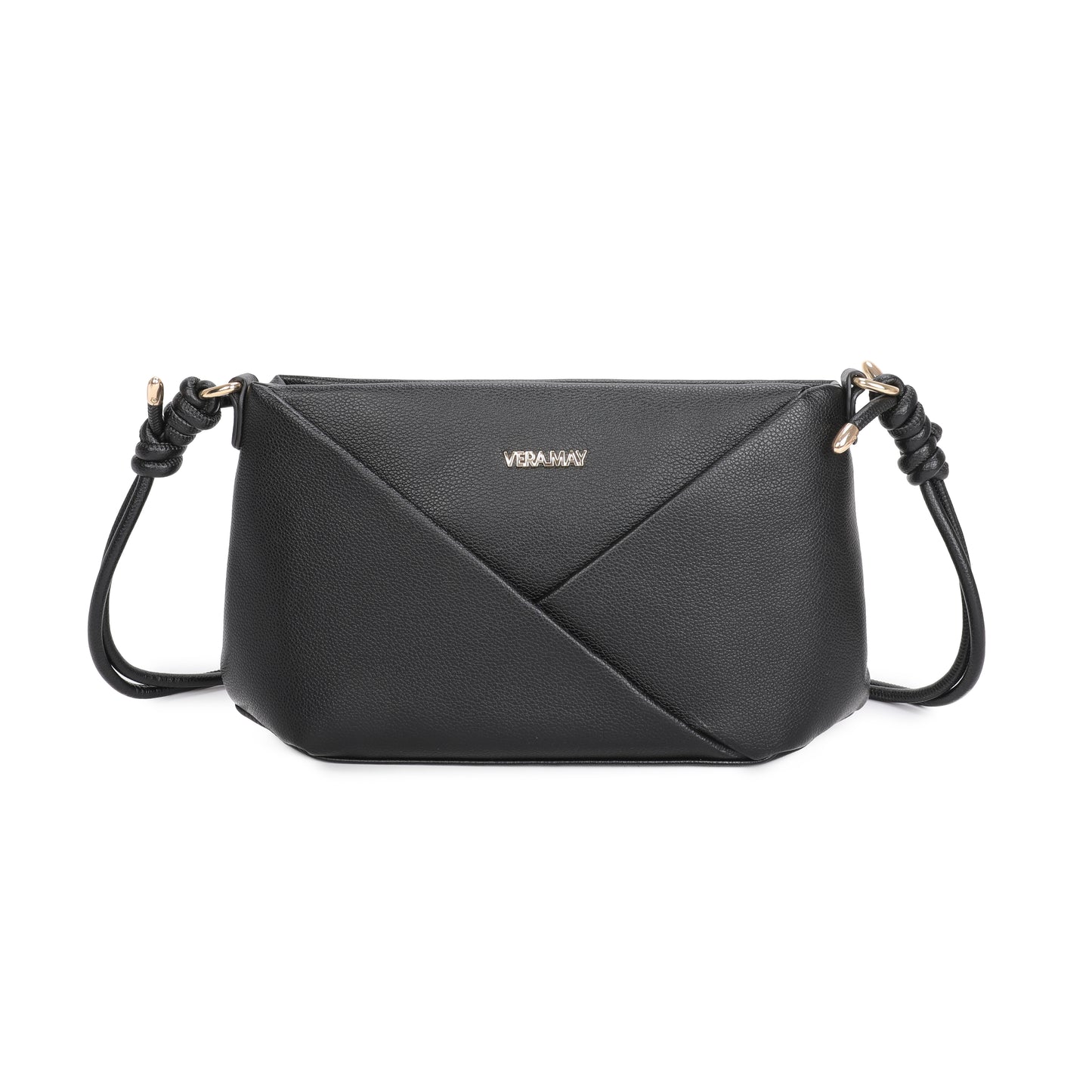 VERA MAY DAKOTA BLACK VEGAN FASHION HANDBAG