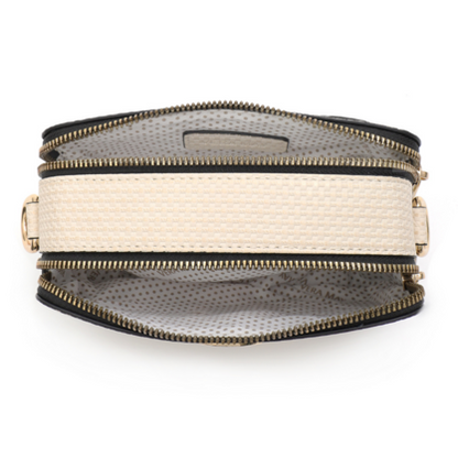 VERA MAY DALLAS BEIGE VEGAN FASHION HANDBAG