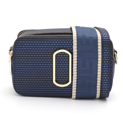 VERA MAY DALLAS NAVY VEGAN FASHION HANDBAG