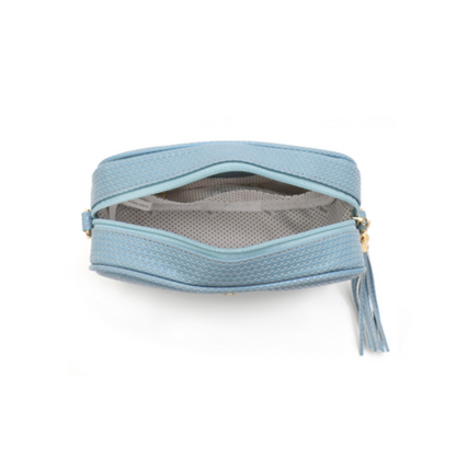 VERA MAY DEMI BLUE VEGAN FASHION HANDBAG