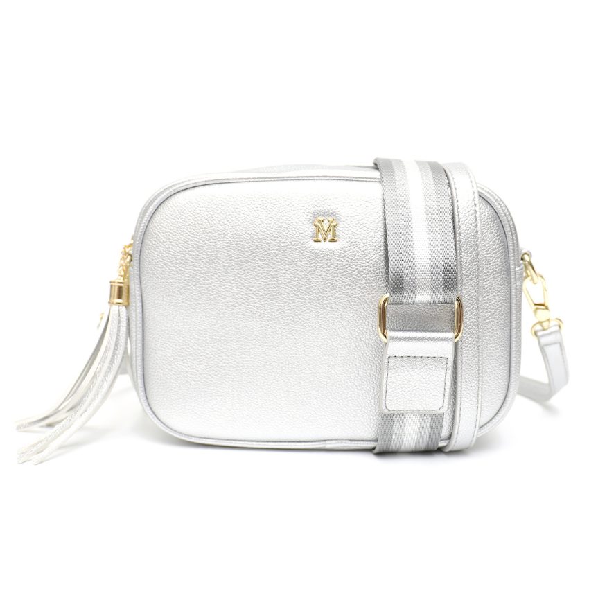 Donna Vera May Vegan Silver Handbag