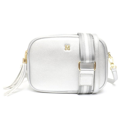 Donna Vera May Vegan Silver Handbag