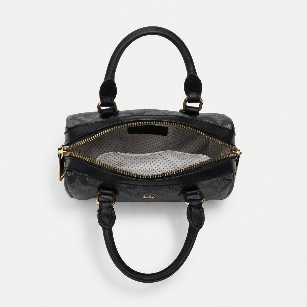 EMBER Black - Vegan Leather Handbag