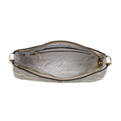 VERA MAY EVA BEIGE VEGAN LEATHER HANDBAG
