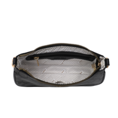 VERA MAY EVA BLACK VEGAN LEATHER HANDBAG