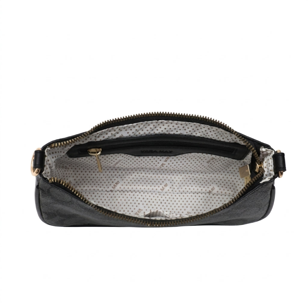 EVA Black - Vegan Leather Handbag