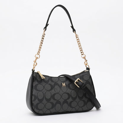 EVA Black - Vegan Leather Handbag