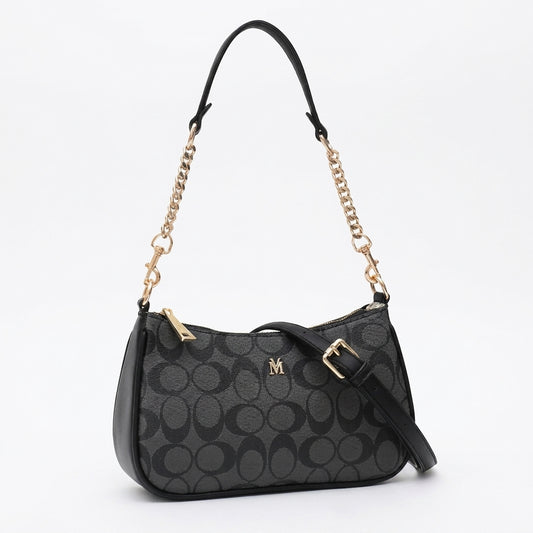 EVA Black - Vegan Leather Handbag