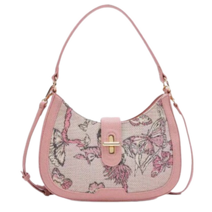 VERA MAY FREYA PINK VEGAN FASHION HANDBAG