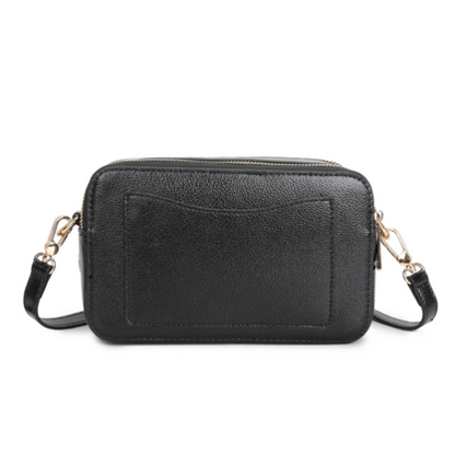 VERA MAY HUDA BLACK VEGAN FASHION HANDBAG