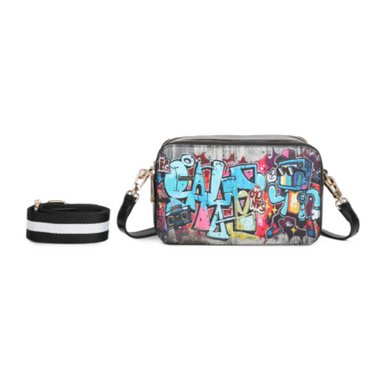 VERA MAY HUDA BLACK VEGAN FASHION HANDBAG