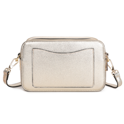 VERA MAY HUDA GOLD VEGAN FASHION HANDBAG