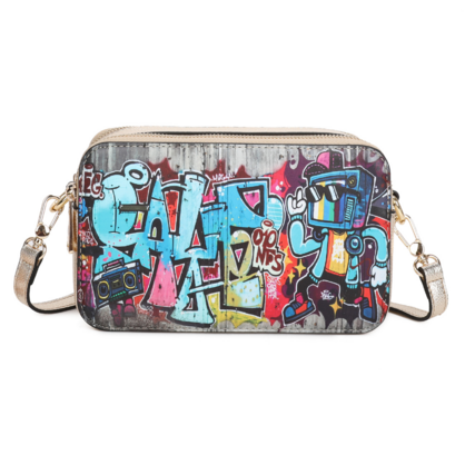 VERA MAY HUDA GOLD VEGAN FASHION HANDBAG