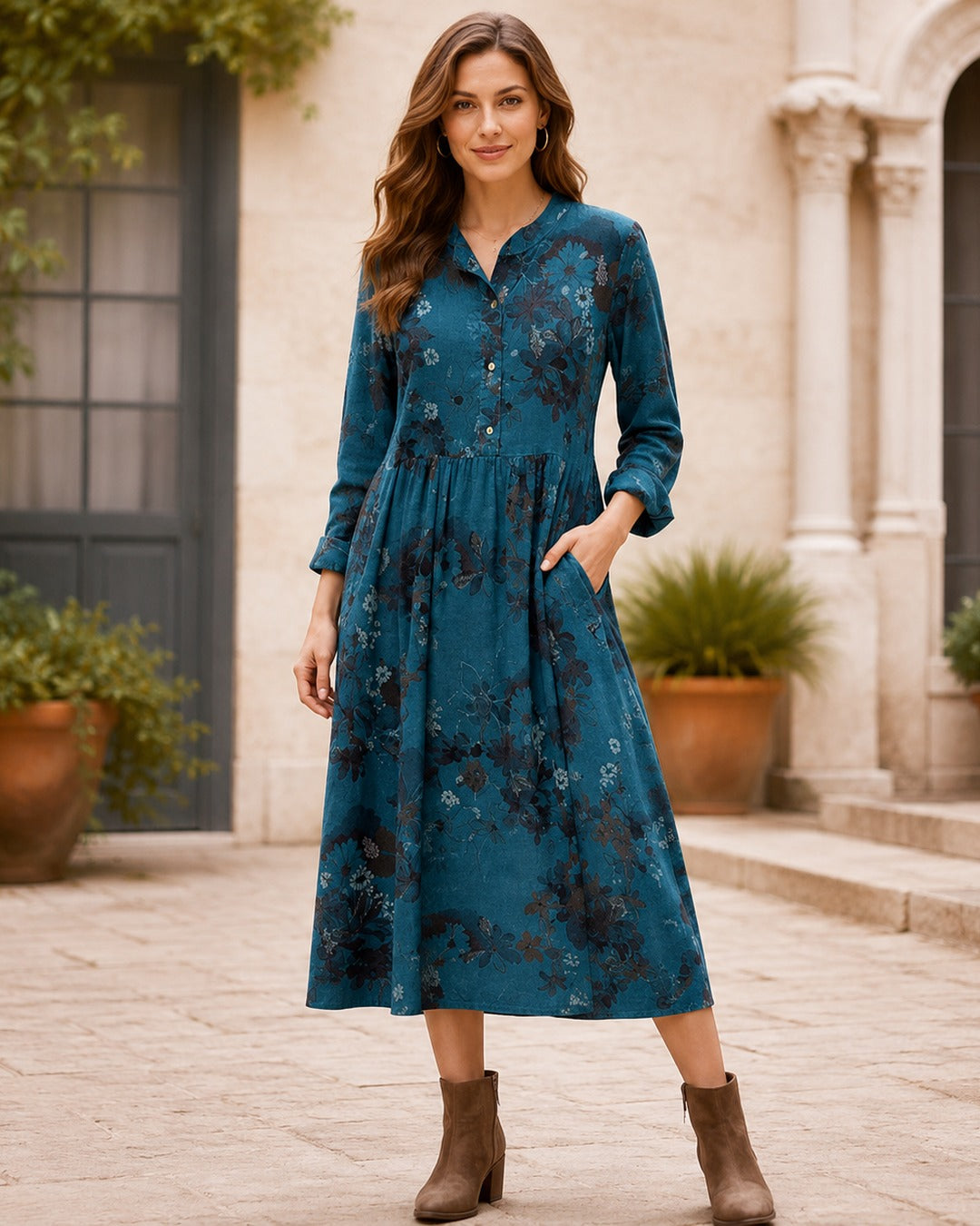 Vera May Italian Winter Dress 6815