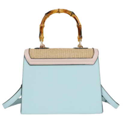 VERA MAY ILINA WHITE VEGAN FASHION HANDBAG
