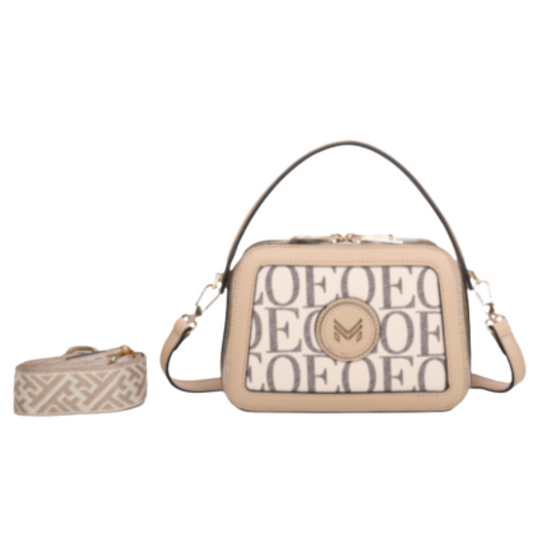 VERA MAY JEANI KHAKI VEGAN FASHION HANDBAG