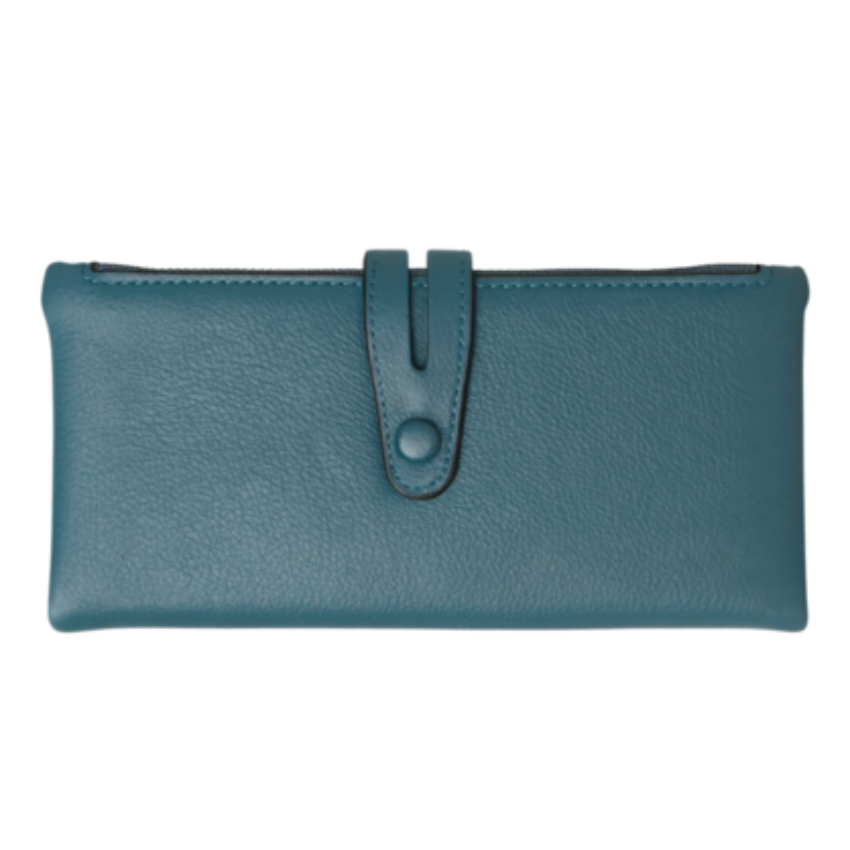 JENNA BLUE GENUINE LEATHER WALLET