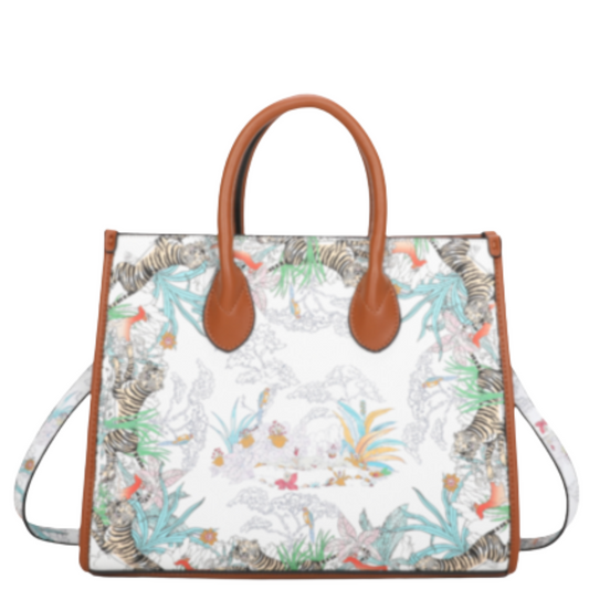 VERA MAY KENNEDY BROWN VEGAN FASHION HANDBAG