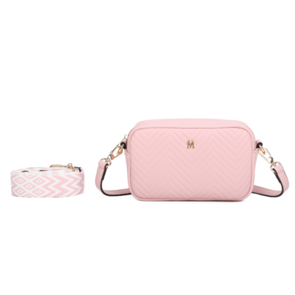 VERA MAY KERI PINK VEGAN FASHION HANDBAG