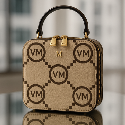 VERA MAY KNOX BROWN VEGAN FASHION HANDBAG