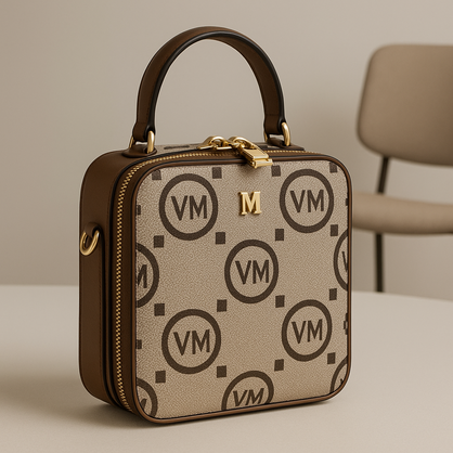 VERA MAY KNOX BROWN VEGAN FASHION HANDBAG