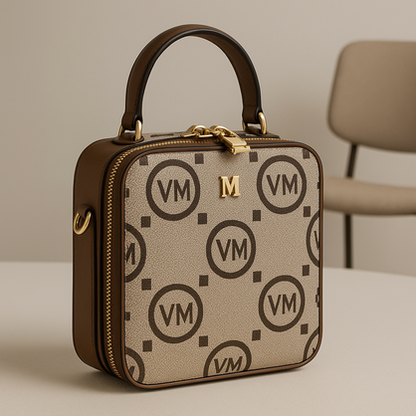 VERA MAY KNOX BROWN VEGAN FASHION HANDBAG