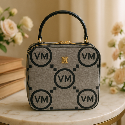 VERA MAY KNOX NAVY VEGAN FASHION HANDBAG